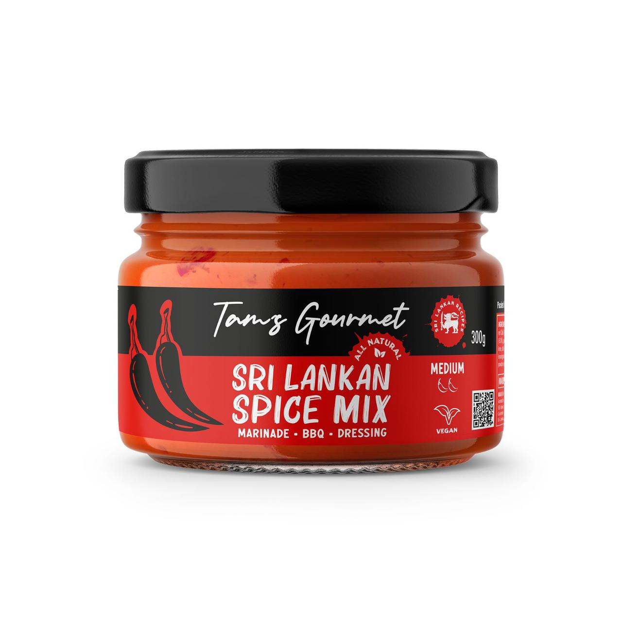 Sri Lankan Spice Mix sauce 300g  by Tam's Gourmet  10% off