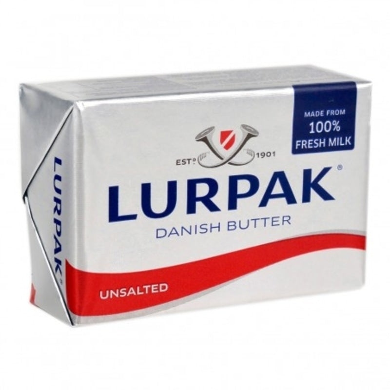 Lurpak Butter Unsalted Block 200 g