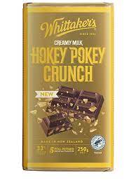 Whittaker's Creamy Milk Hokey Pokey Crunch Chocolate Bar 250G